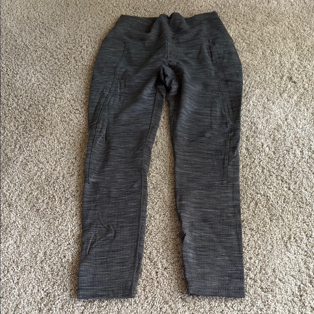 CALIA by Carrie Underwood Gray Cropped Ankle Leggings